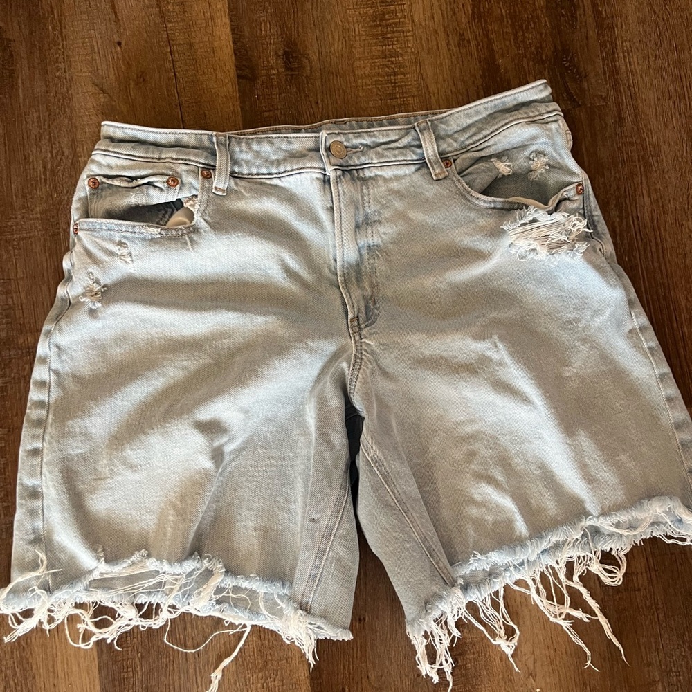 AE stretch low rise baggy 8in jorts - Picture 4 of 6
